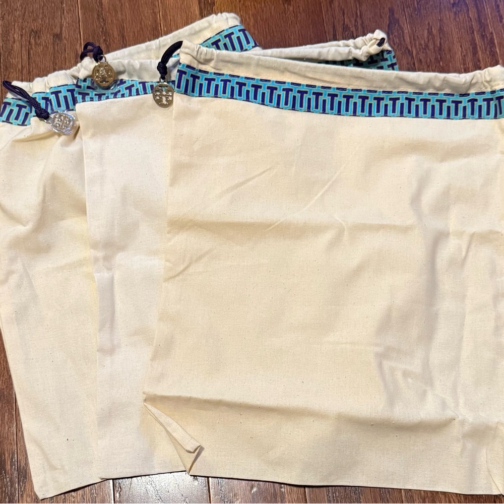 Three Tory Burch Dust Bags! Flawless Condition!